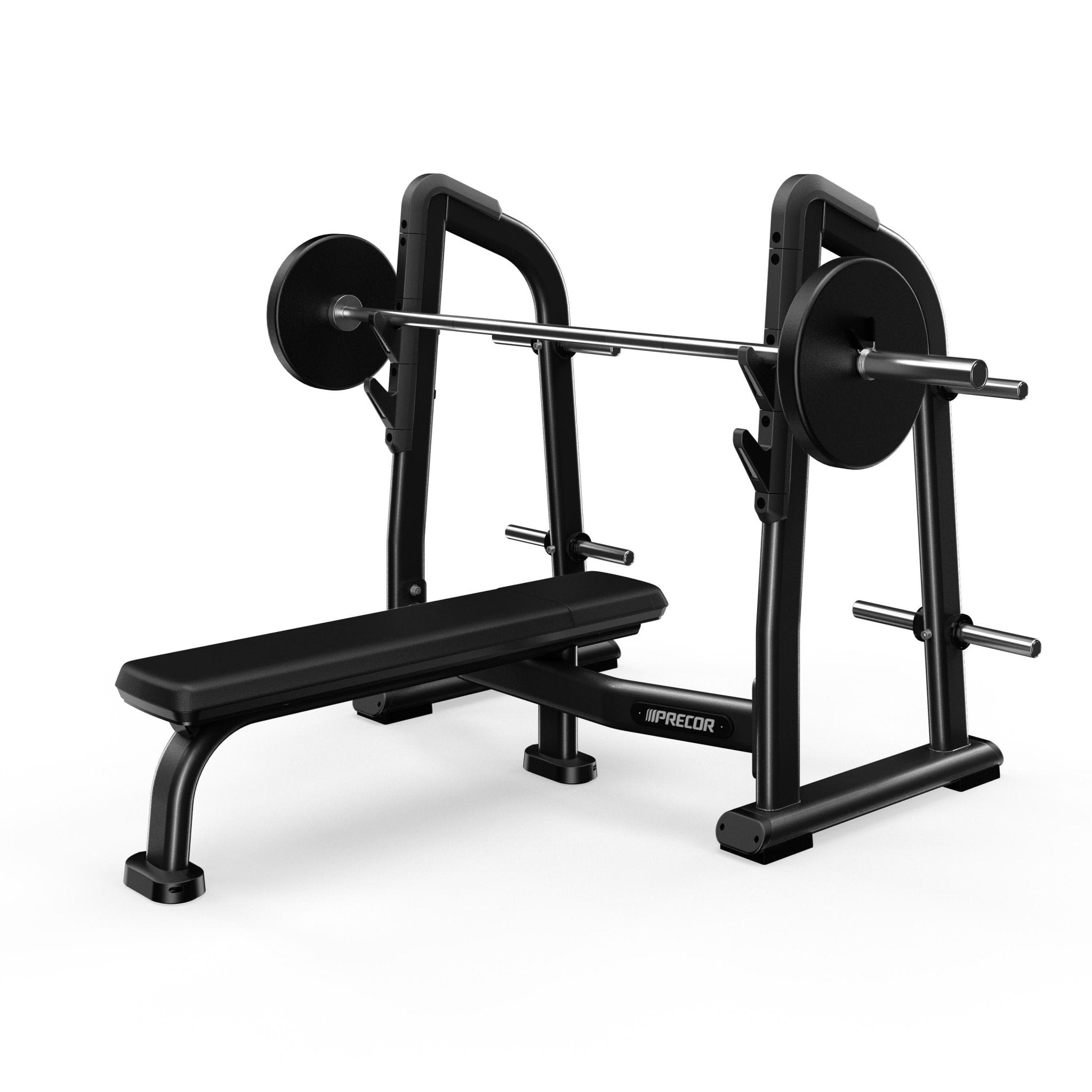 Precor Discovery Series Olympic Flat Bench – Top Fitness Store