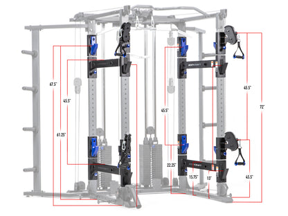 BodyCraft RFT Pro Rack Functional Trainer