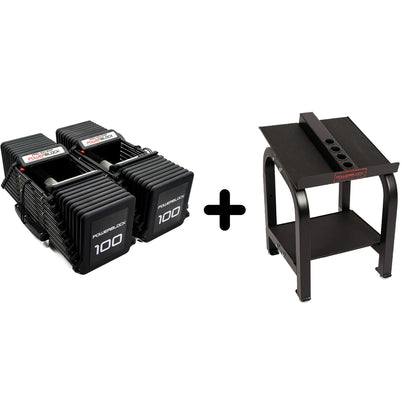 PowerBlock Pro 100 EXP Adjustable Dumbbells