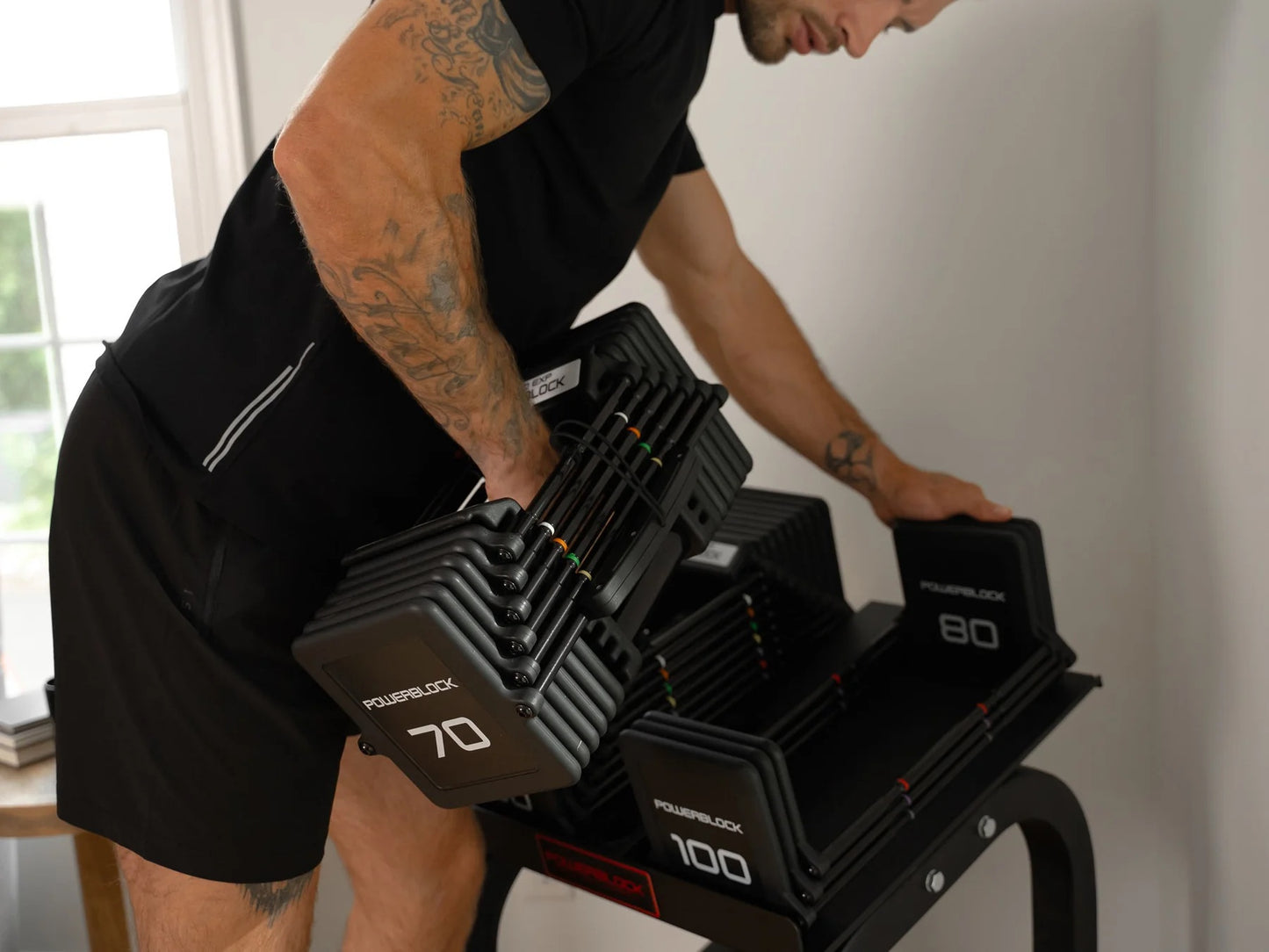 PowerBlock Pro 100 EXP Adjustable Dumbbells