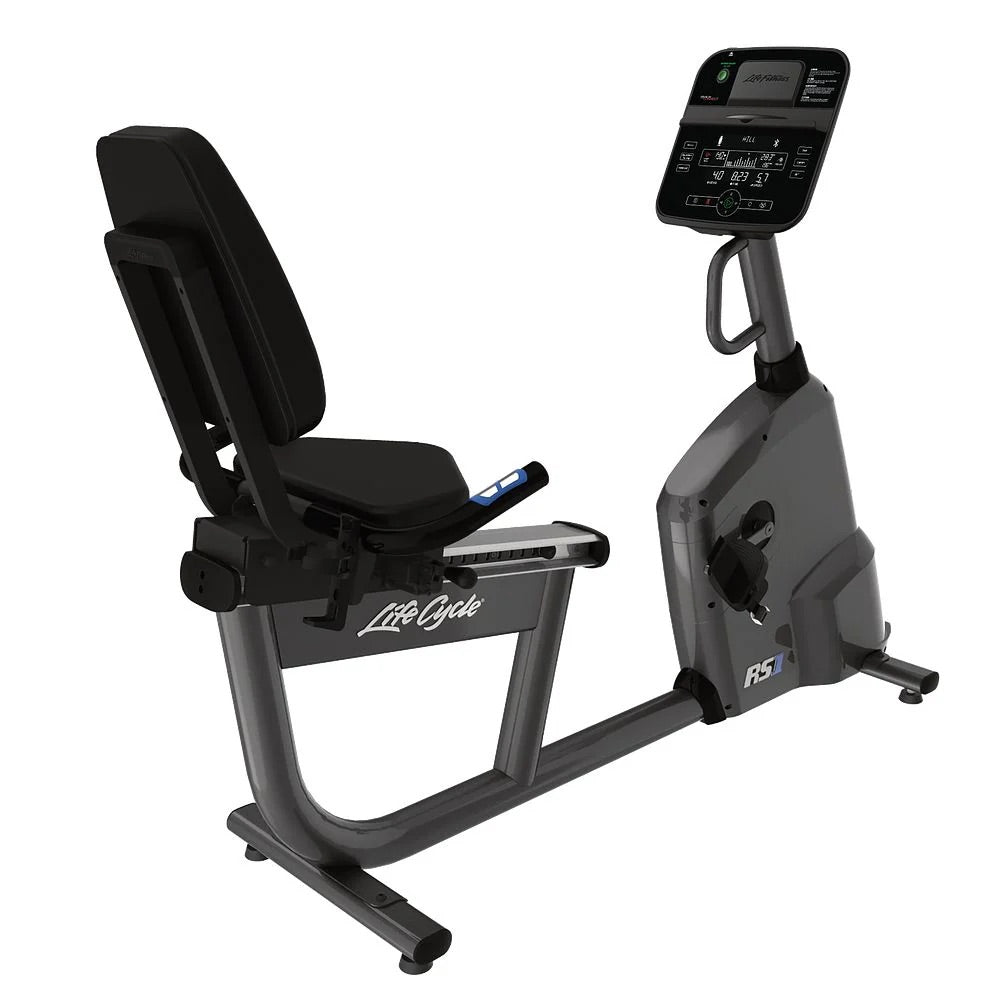 Life Fitness RS1 Lifecycle Recumbent Exercise Bike