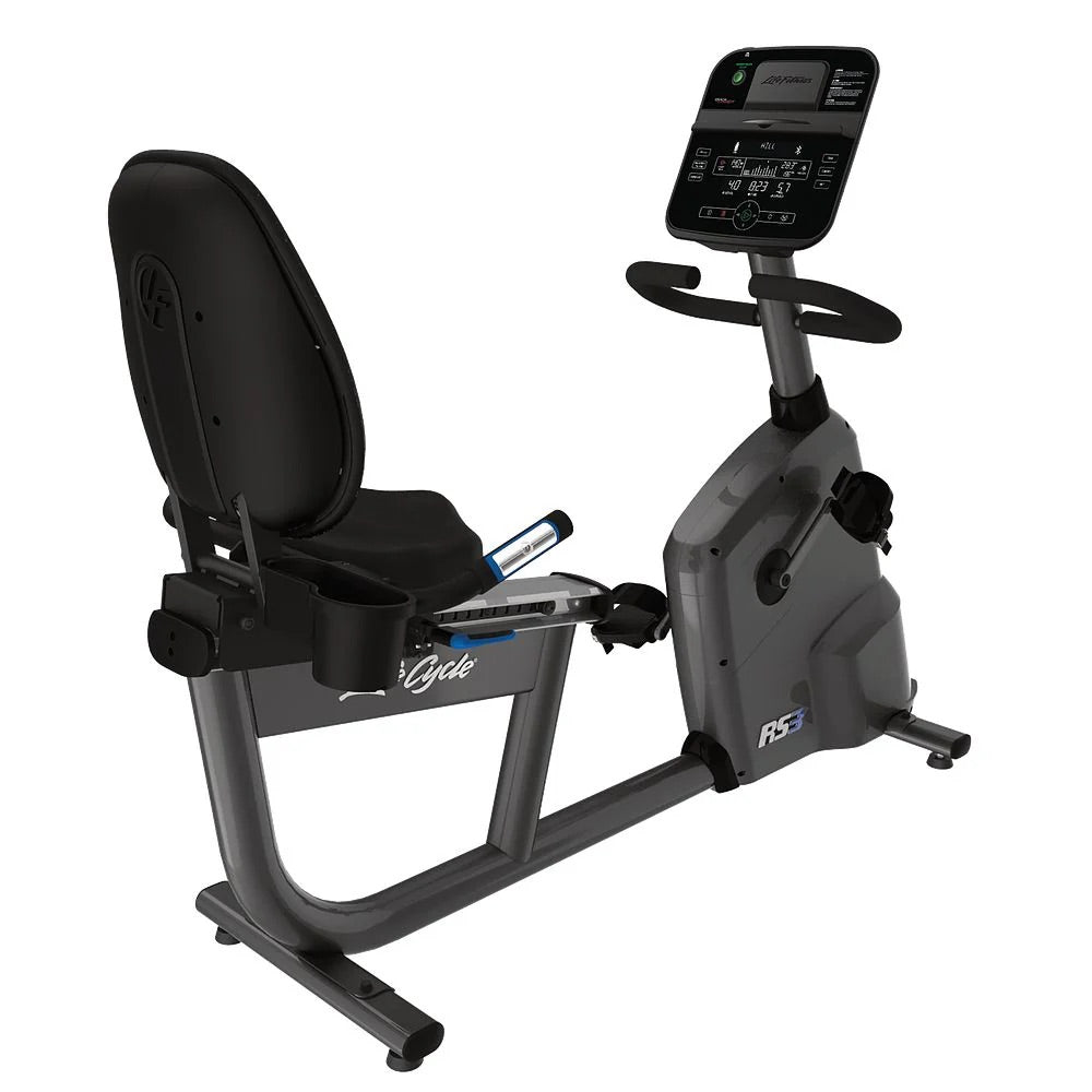 Life Fitness RS3 Lifecycle Recumbent Exercise Bike