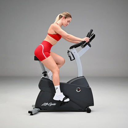 Life Fitness C1 Lifecycle Upright Exercise Bike