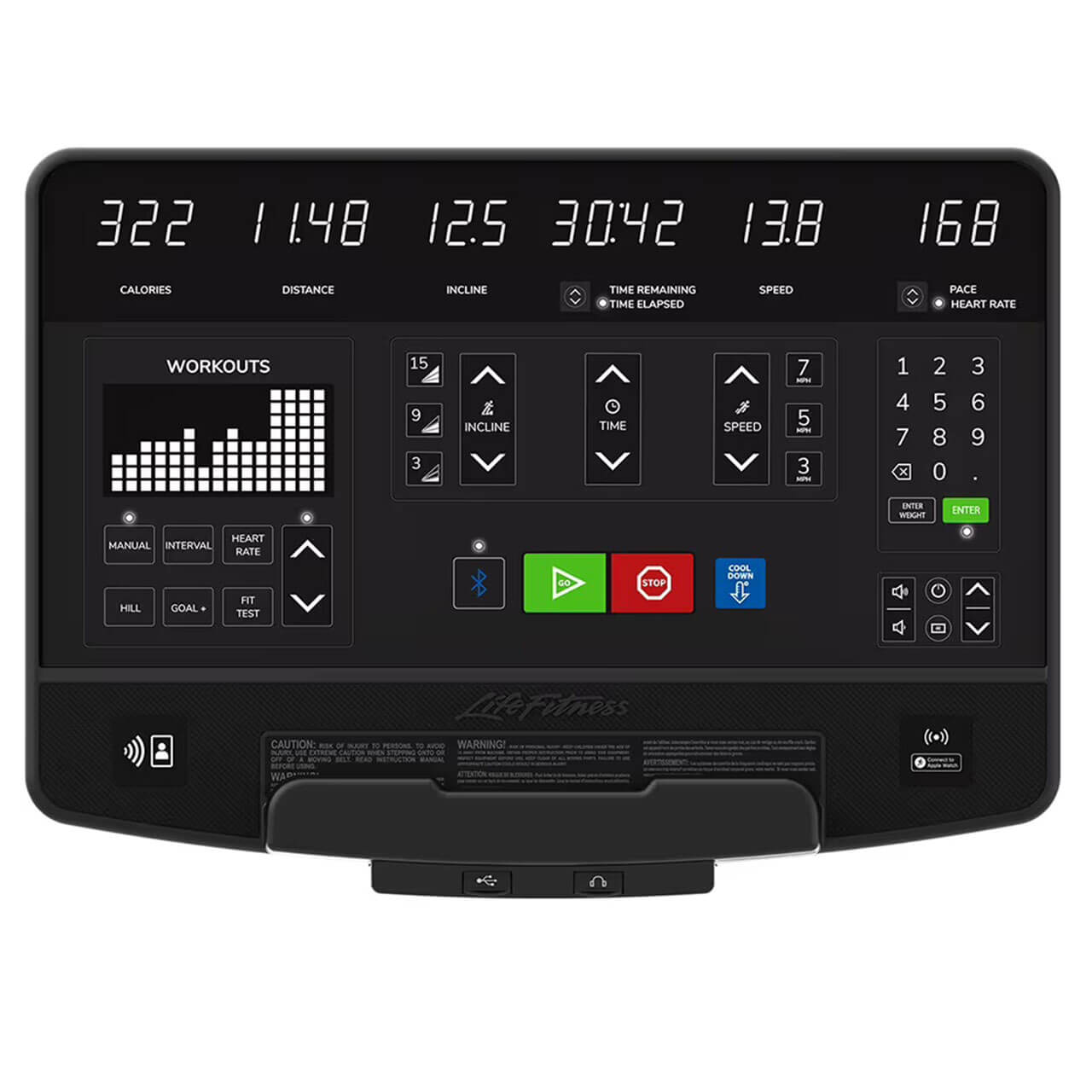 Life Fitness Club Series Treadmill