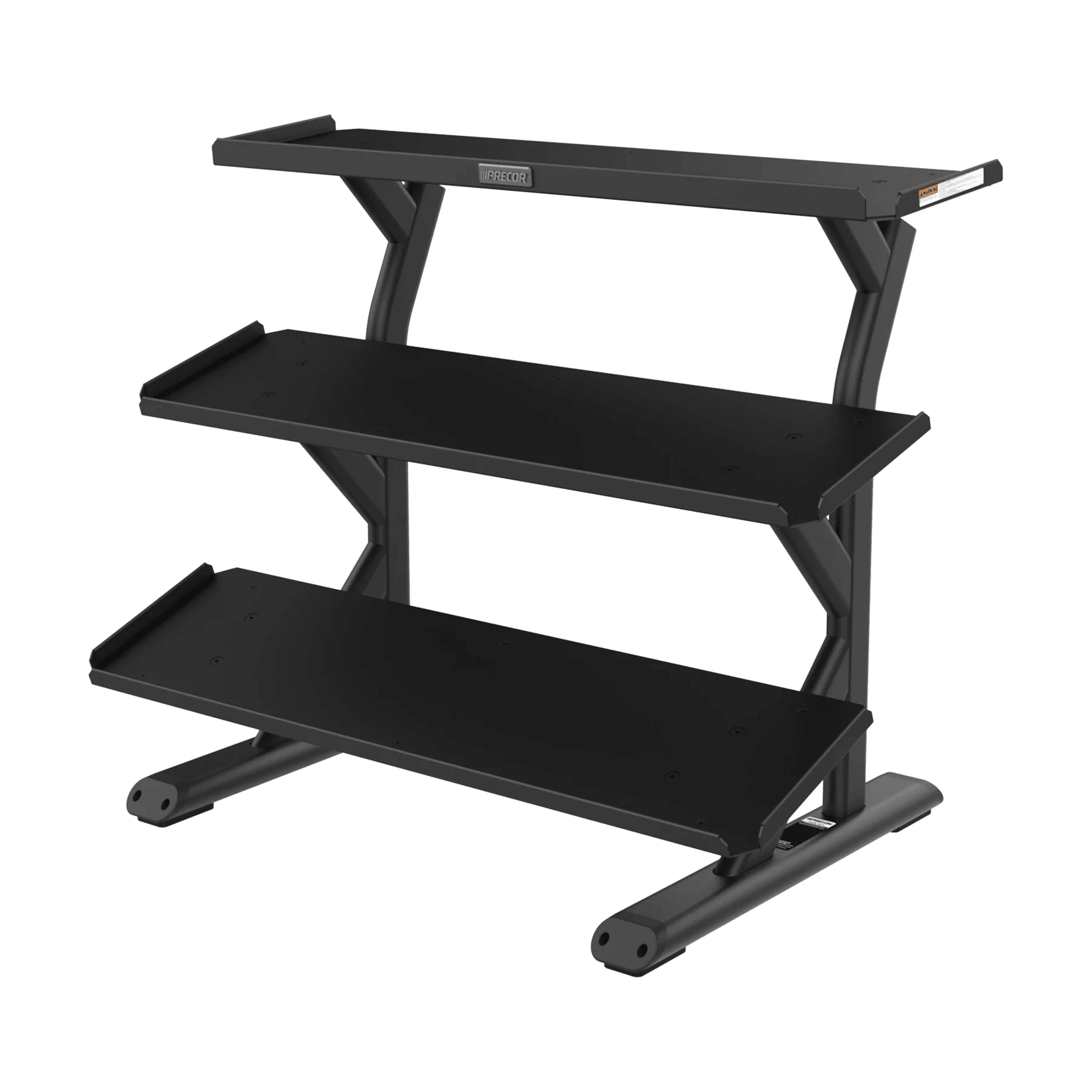 Ready Rack Vbr Rack Precor Vitality Series 3-Tier, 10-Pair, Flat Tray Dumbbell Rack (VBR 6 ...