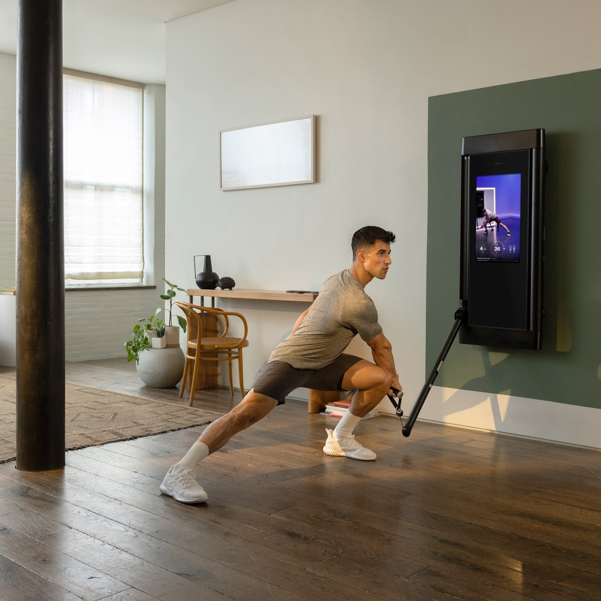 Home Gym Machine Tonal Strength Training System Gym Equipment The