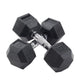 Inspire 5-30lb Rubber Hex Dumbbell Set w/Adjustable Bench and Rack Dumbbells Inspire 