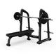 Precor Discovery Series Olympic Flat Bench (DBR408) Weight Bench Precor Black