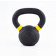 Top Fitness Cast Iron Kettlebell (Color-Coded) Kettlebells Top Fitness 18LB - YELLOW