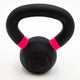 Top Fitness Cast Iron Kettlebell (Color-Coded) Kettlebells Top Fitness 9LB - HOT PINK
