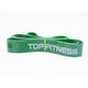 Top Fitness Heavy Duty Latex Strength Bands Rubber Resistance Top Fitness 1.75" - Dark Green