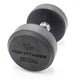 Top Fitness Rubber Round Dumbbell Dumbbells Top Fitness 50 LB