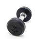 Top Fitness Rubber Round Dumbbell Dumbbells Top Fitness 10 LB